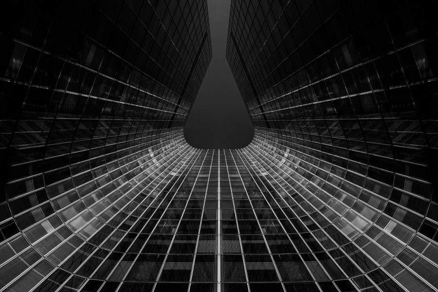 Converging lines - Série Darkchitecture - Photo Sebastien Desnoulez Photographe auteur