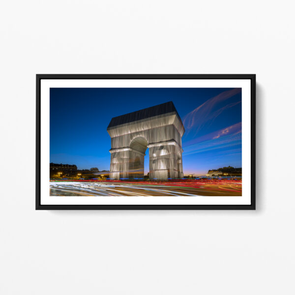 Arc de Triomphe x Christo Photo : © Sebastien Desnoulez Photographe auteur