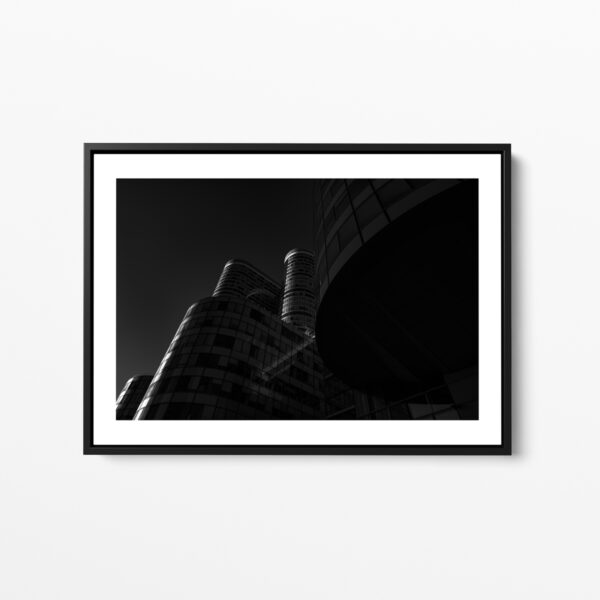 Bunch of towers Serie Ma Defense framed print photo Sebastien Desnoulez Photographe auteur